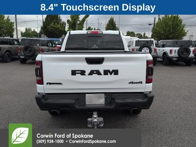 Used 2022 Bright White Clearcoat Ram Rebel image 7