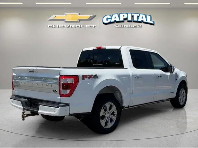 Used 2021 White Ford Platinum image 5
