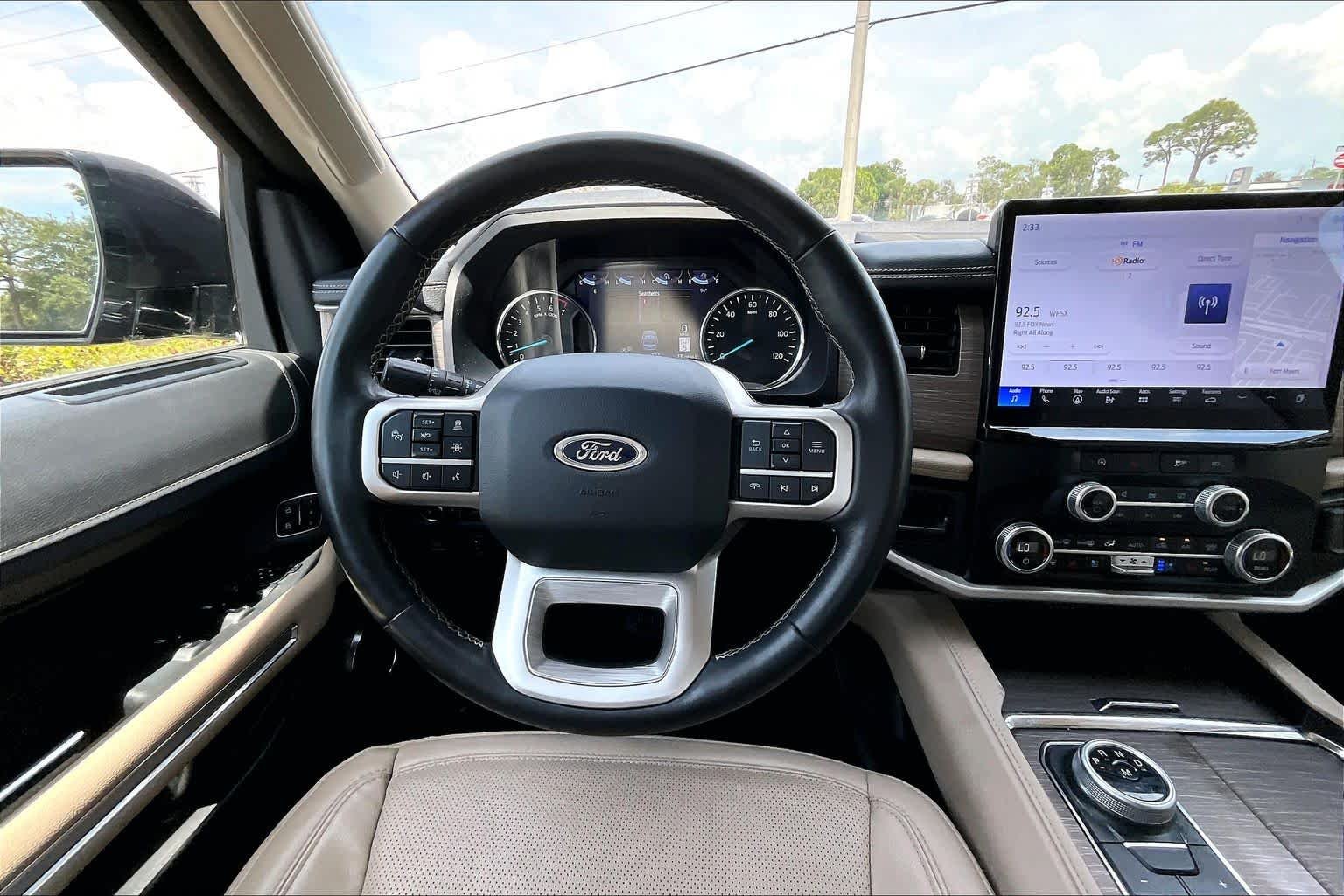 Used 2024 Dark Matter Gray Metallic Ford Limited image 8