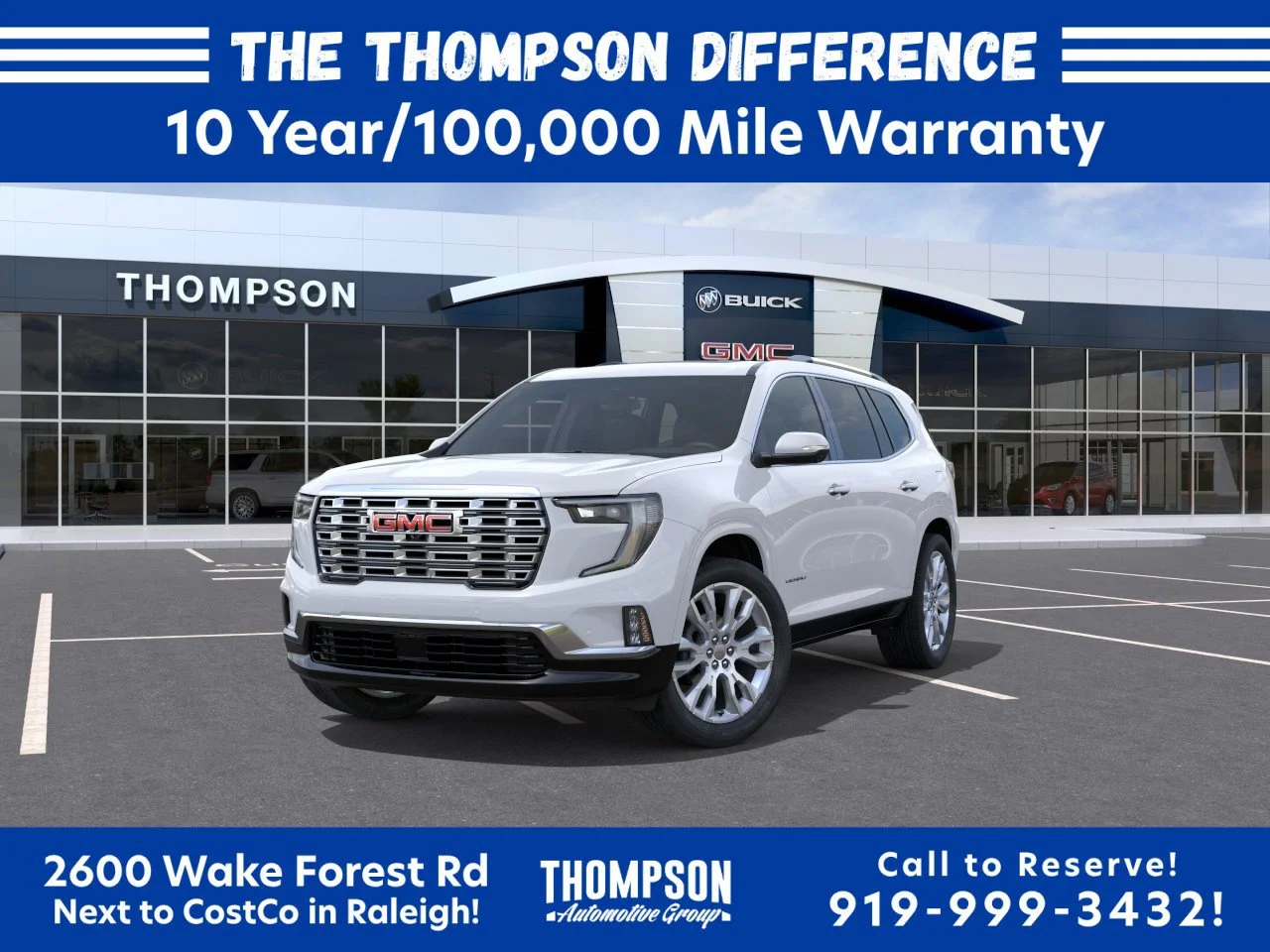 New 2026 Glacier White Tricoat GMC Denali image 11
