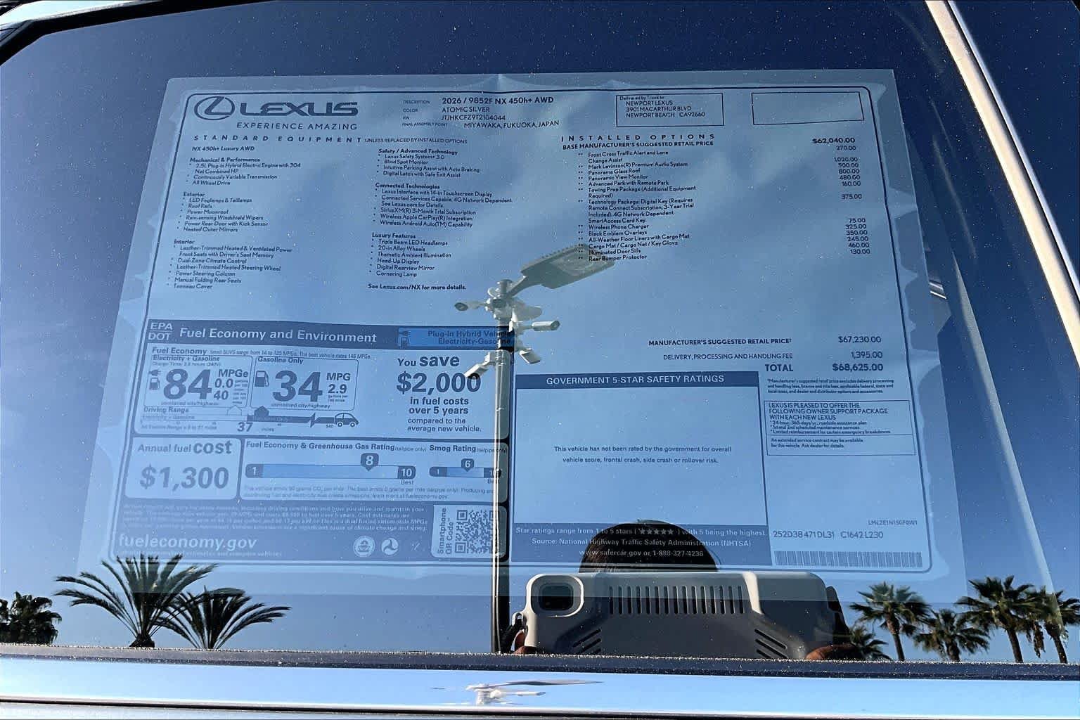 New 2026 Atomic Silver Lexus LUXURY AWD image 22