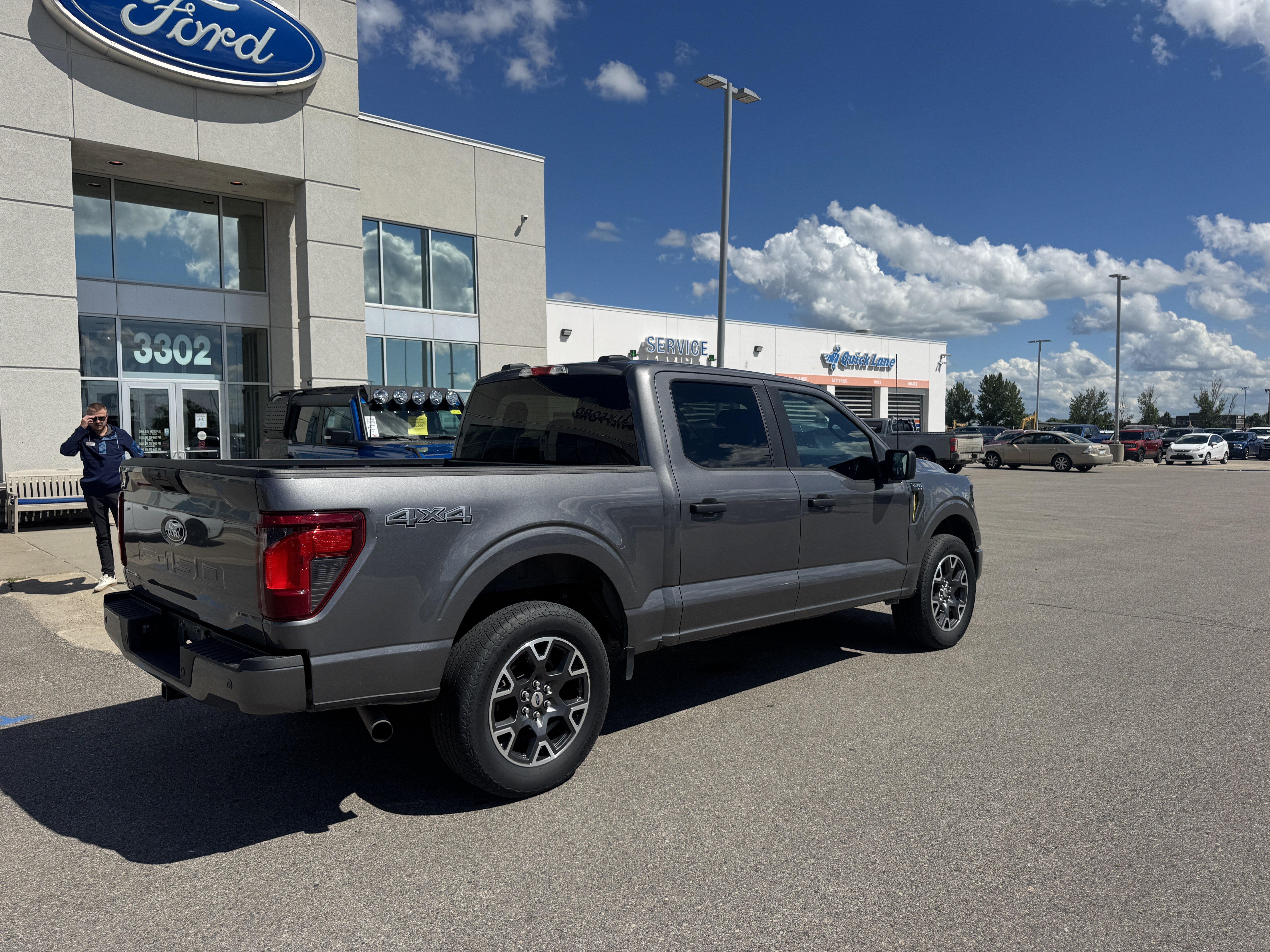 Used 2024 Carbonized Gray Metallic Ford STX image 4