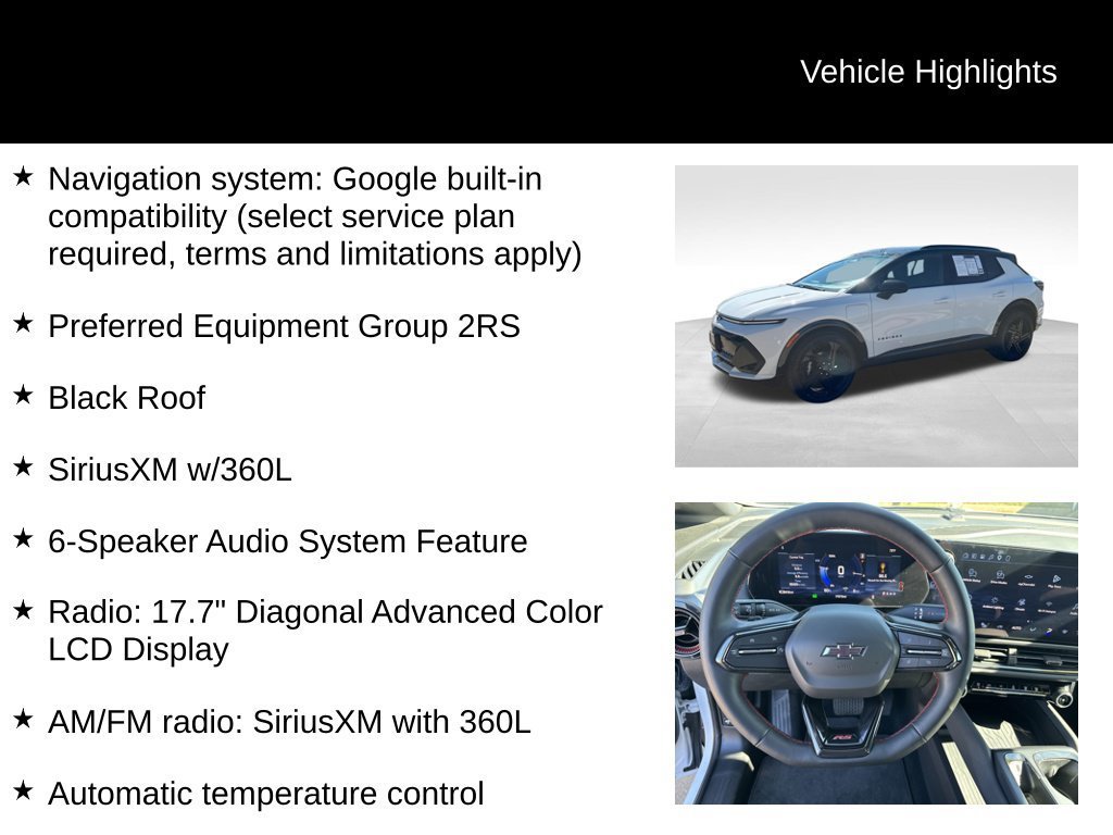 2024 Chevrolet Equinox EV RS - Photo 9