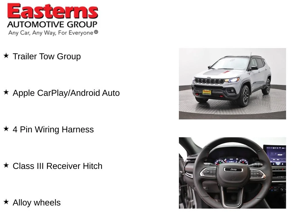 Used 2025 Silver Jeep Trailhawk image 11