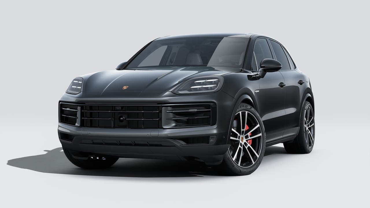 New 2027 Chromite Black Metallic Porsche S E-Hybrid image 1