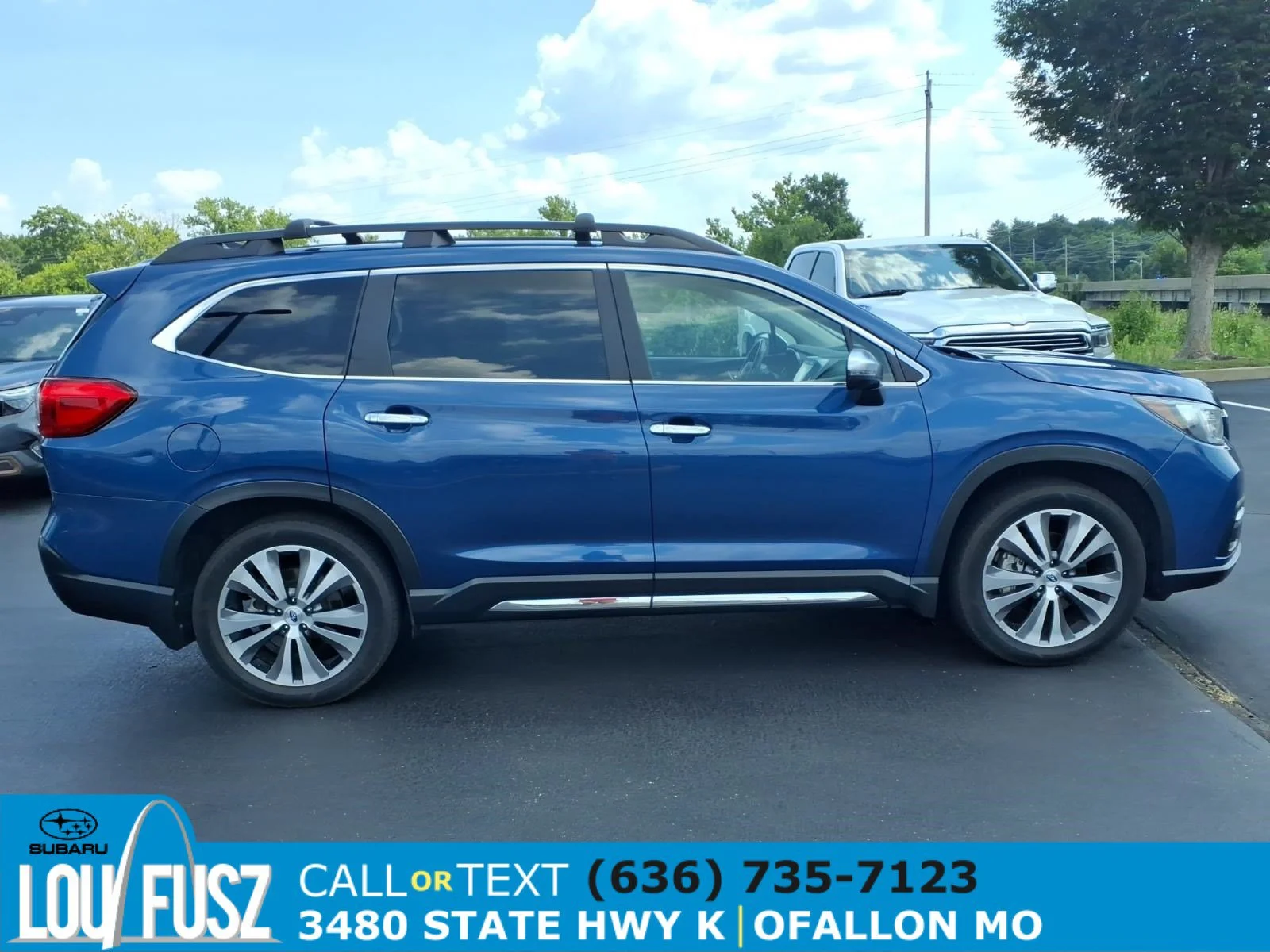 Used 2021 Abyss Blue Pearl Subaru Touring image 28