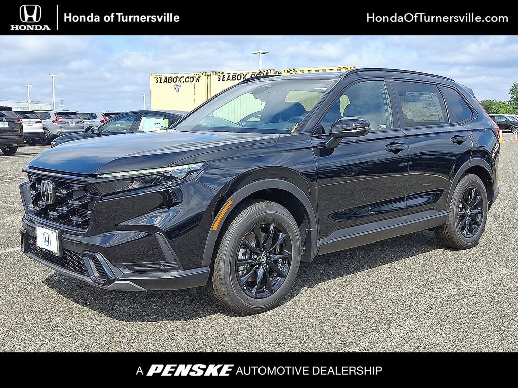 New 2027 Crystal Black Pearl Honda Sport-L Hybrid AWD image 1