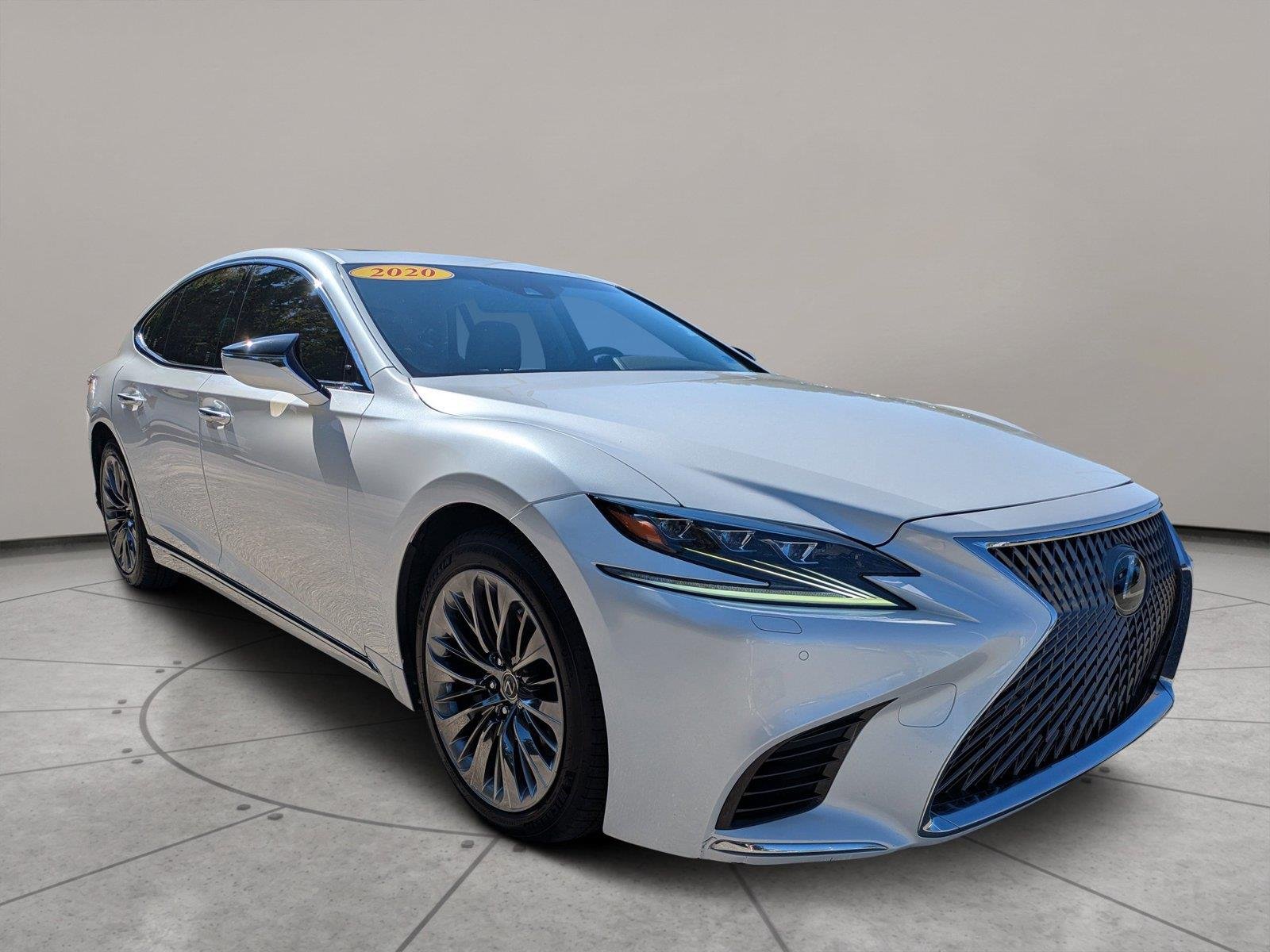 Used 2020 Eminent White Pearl Lexus LS 500 image 1