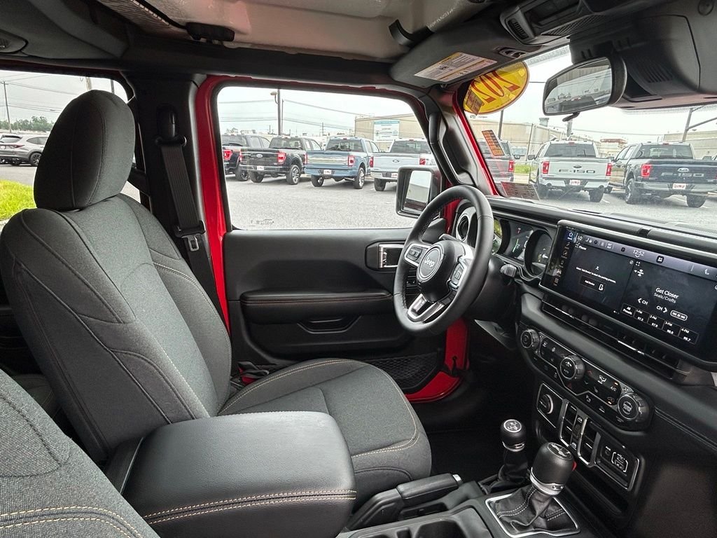Used 2025 Firecracker Red Clearcoat Jeep Sahara 4xe image 36