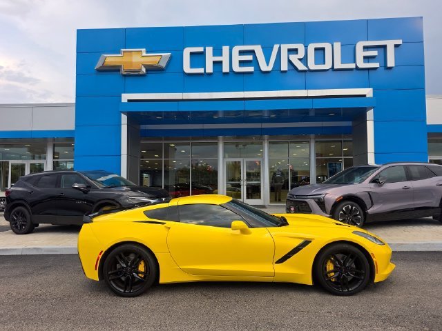 Used 2016 CORVETTE RACING YELLOW TINTCOAT Chevrolet Z51 2LT image 2