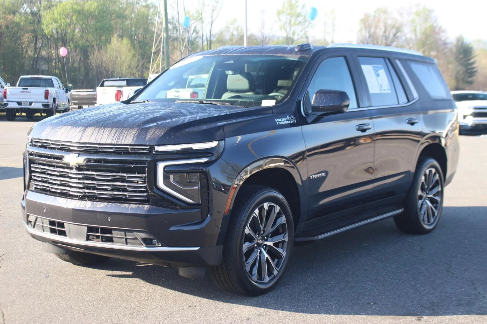 Used 2025 Dark Ash Metallic Chevrolet High Country image 3
