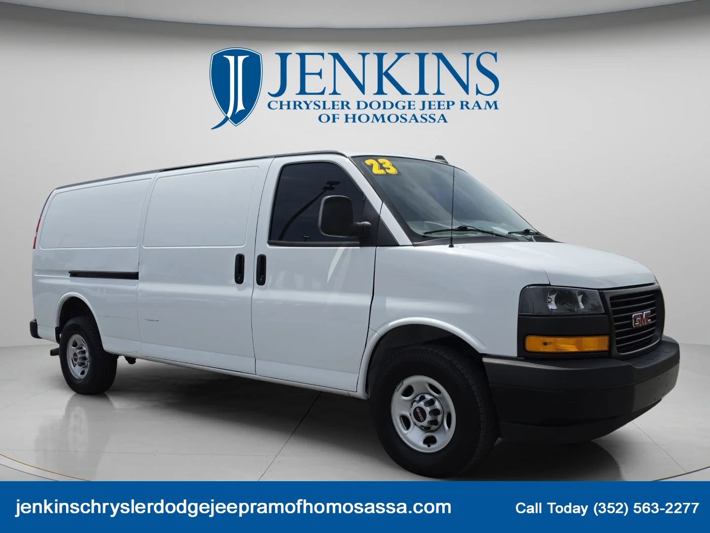 Used 2023 Summit White GMC Work Van image 1