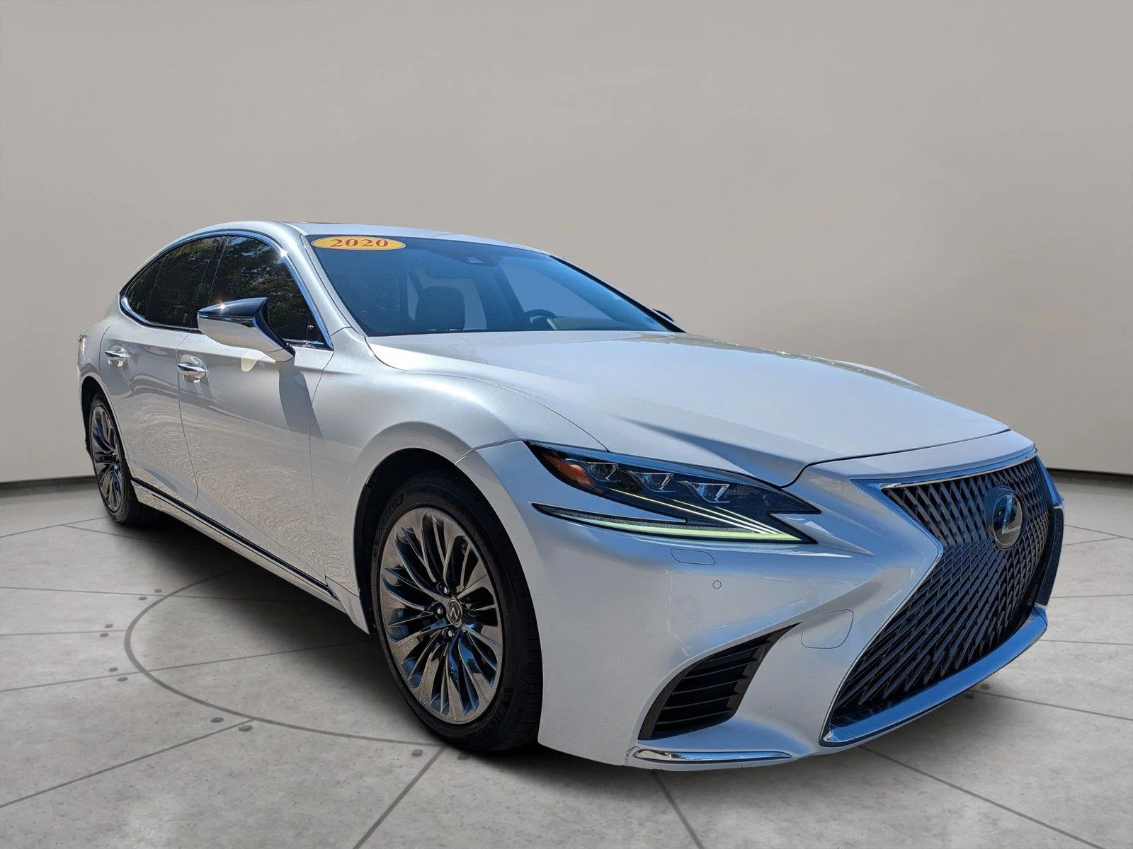 Used 2020 Eminent White Pearl Lexus LS 500 image 1