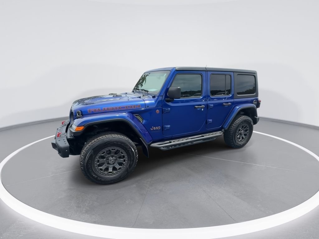 Used 2019 Blue Jeep Unlimited Rubicon image 5