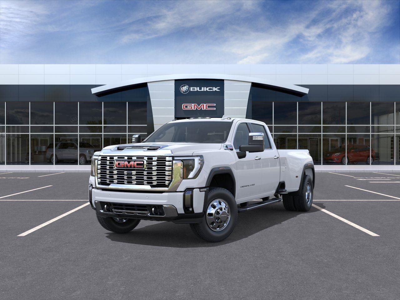 New 2026 Glacier White Tricoat GMC Denali DRW image 8