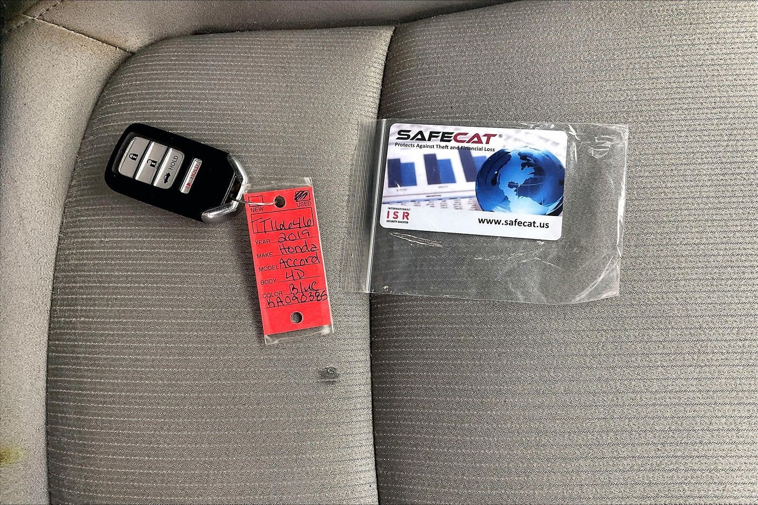 Used 2019 Blue Honda LX image 11