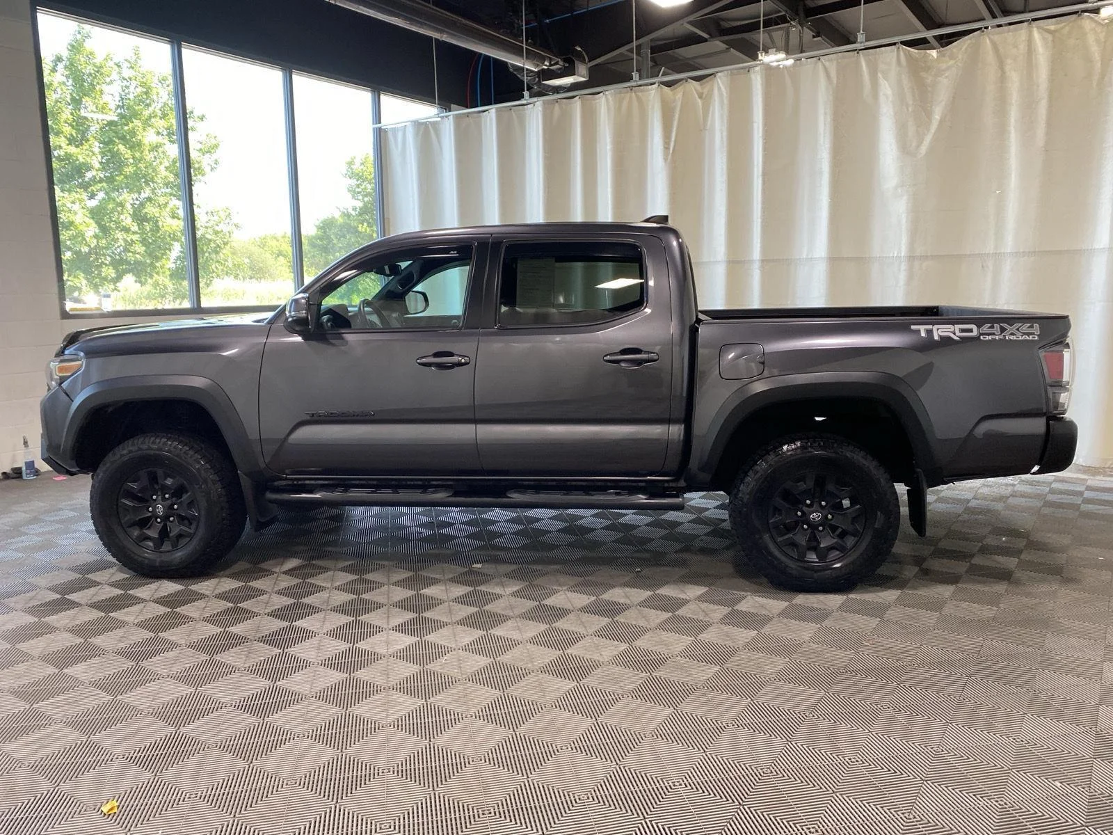 Used 2021 Magnetic Gray Metallic Toyota TRD Off Road image 9