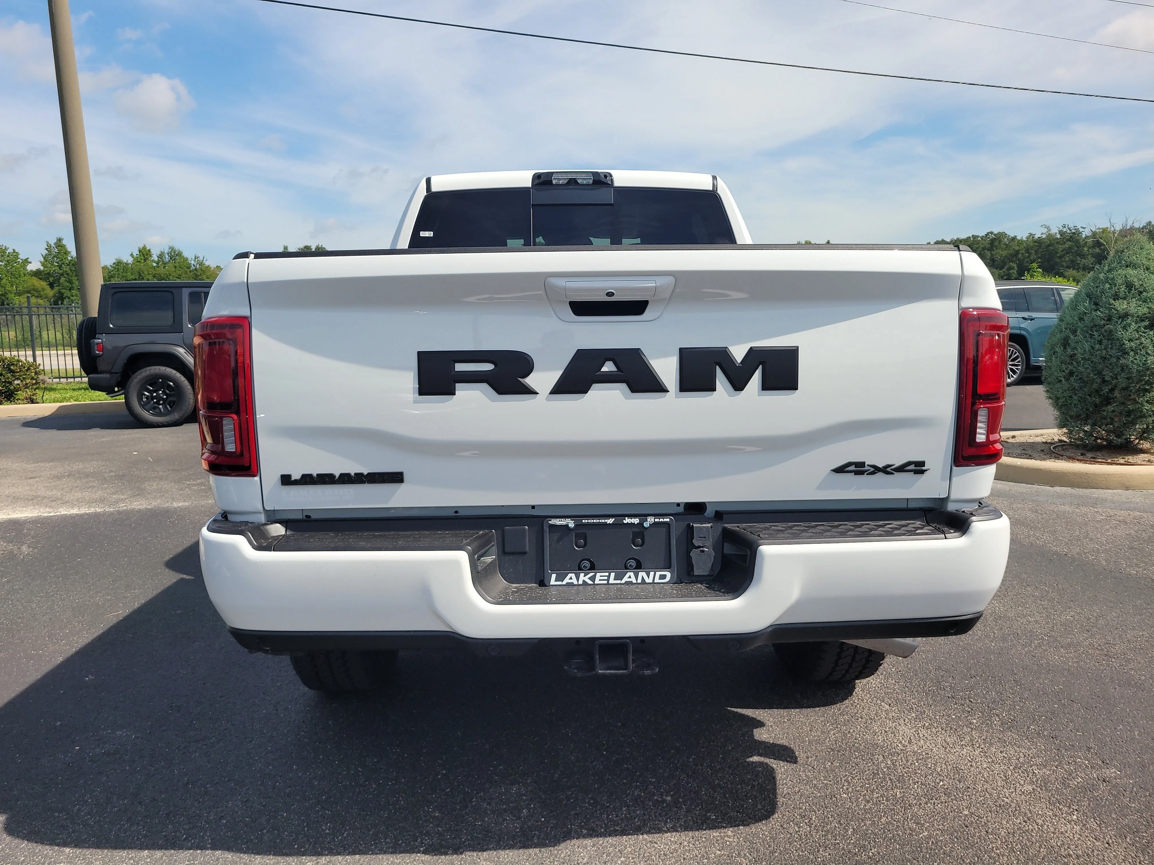 New 2026 Bright White Clearcoat Ram Laramie image 7