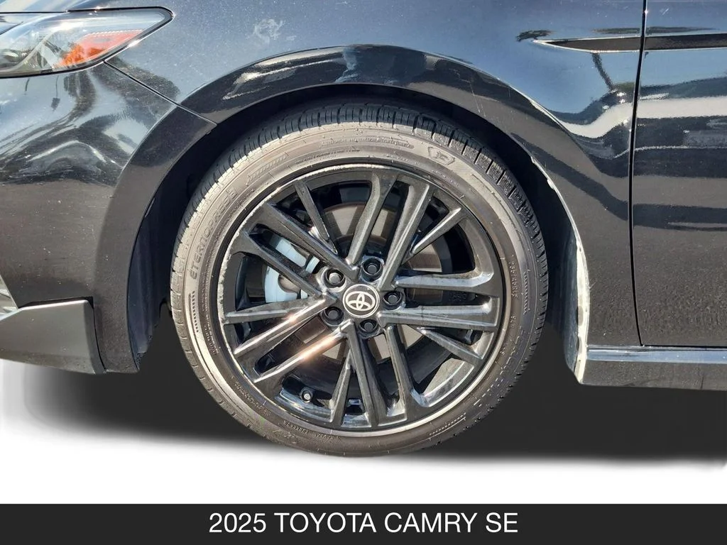 Used 2025 Black Toyota SE image 11