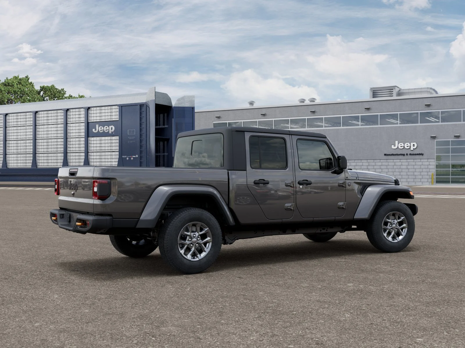 New 2026 Granite Crystal Metallic Clearcoat Jeep 85th Anniversary Edition image 4