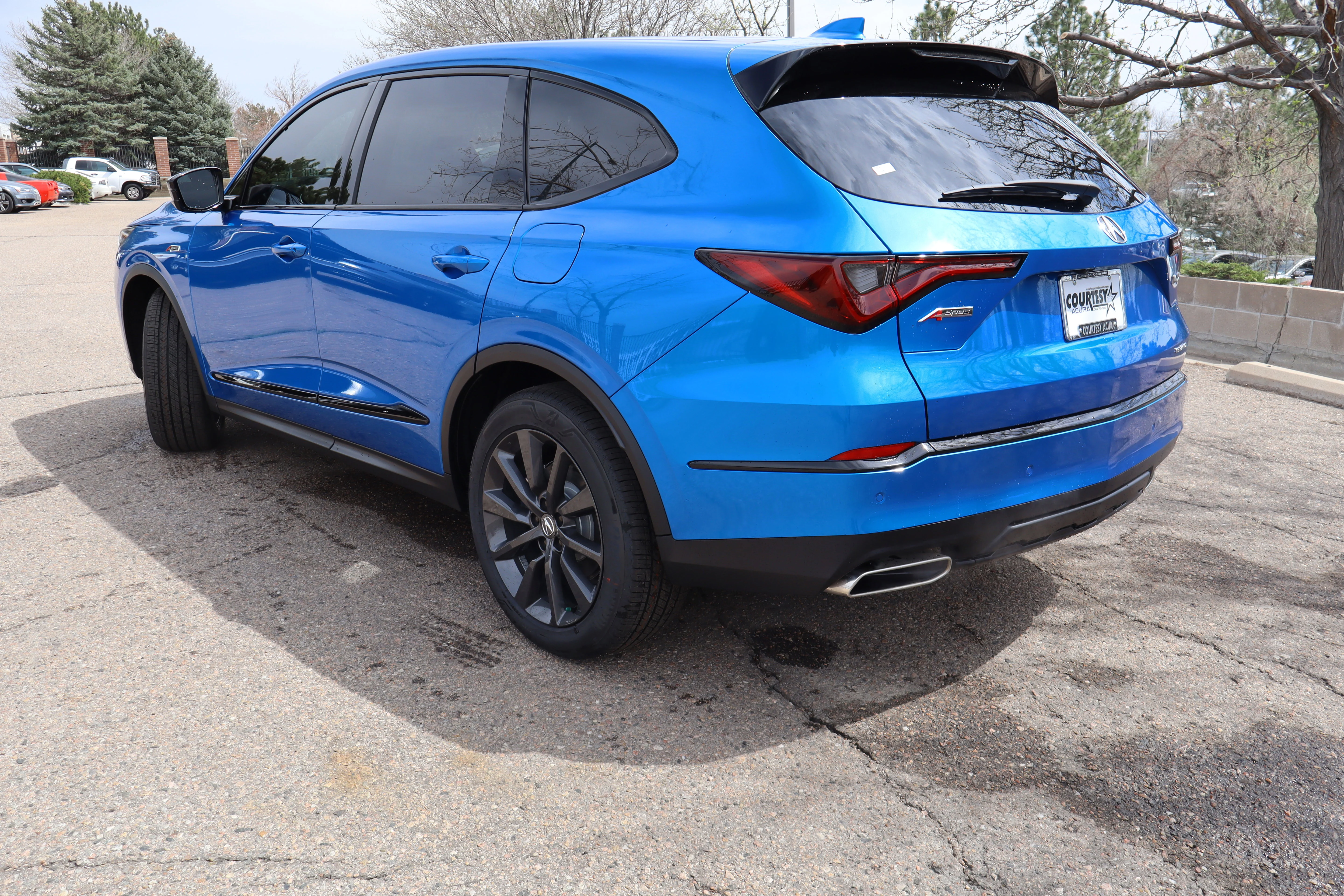 New 2026 Double Apex Blue Pearl Acura w/A-Spec Package image 4