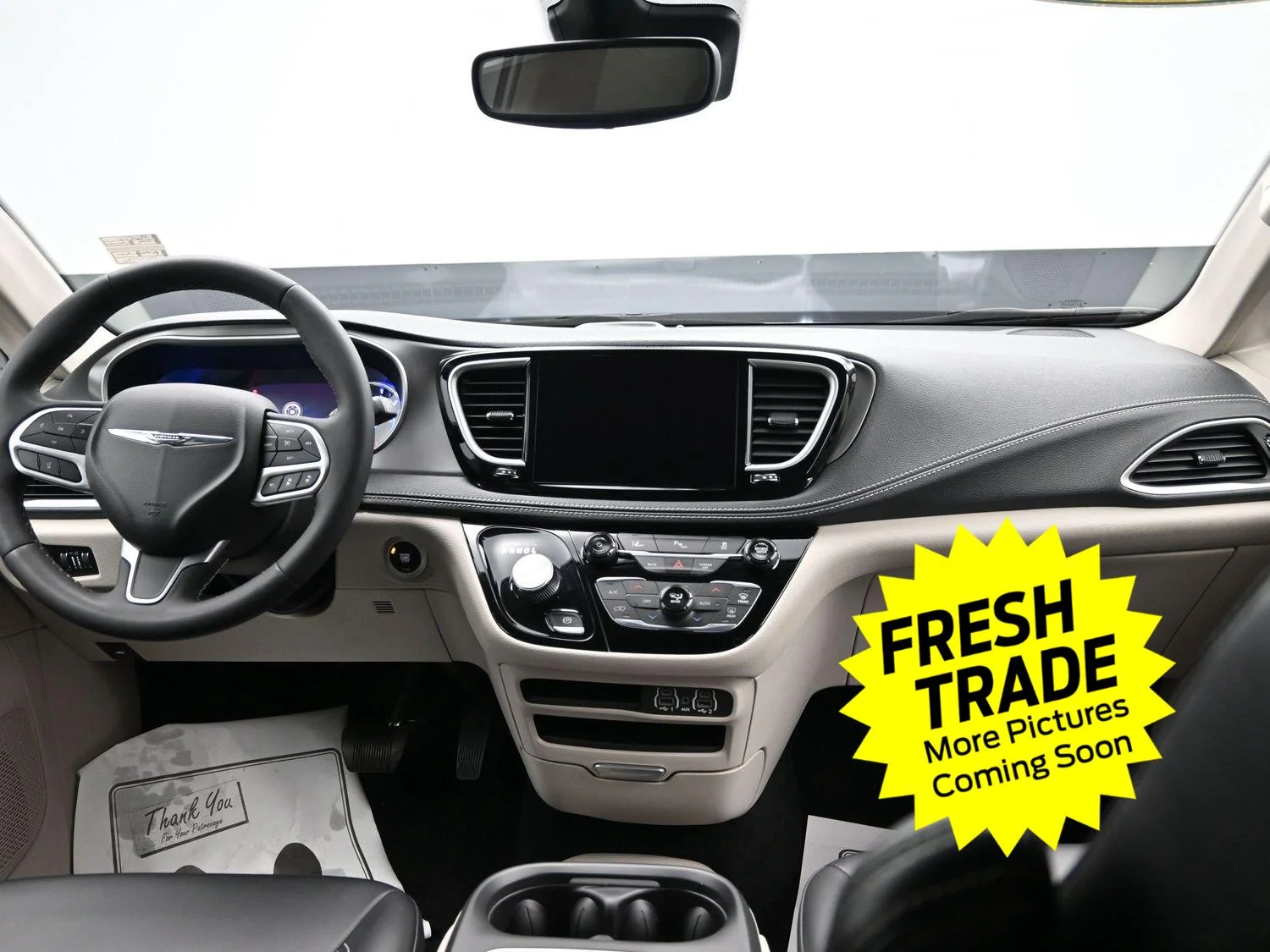 Used 2023 Bright White Clearcoat Chrysler Hybrid Touring L image 9