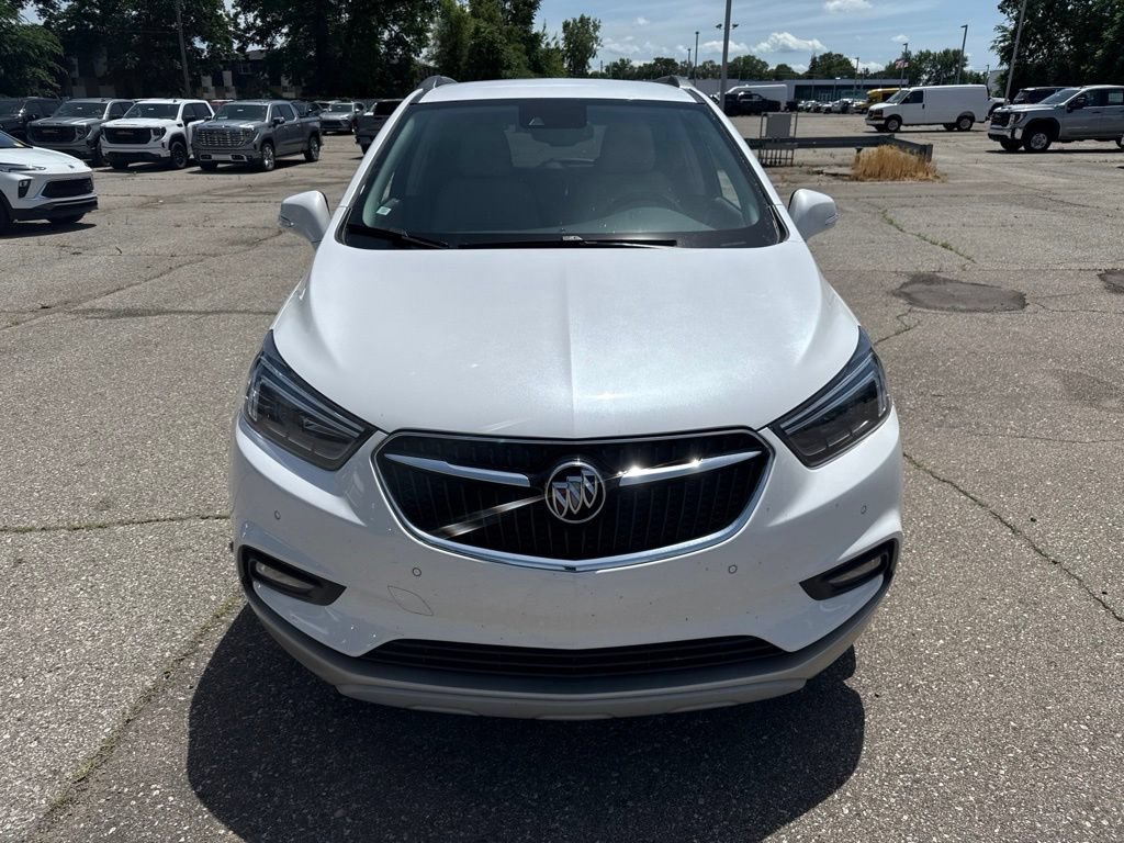 Used 2018 Includes (BQX) Satin Nickel Metallic lower exterior accent color, Paint code W733J. Buick Premium image 3