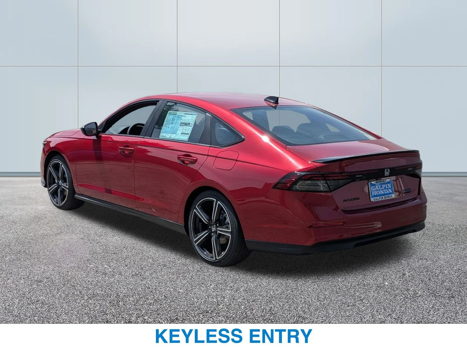 New 2026 Radiant Red Metallic Honda Sport Hybrid image 9