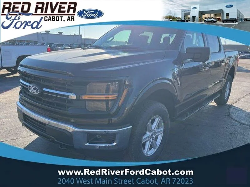 New 2026 Agate Black Metallic Ford XLT image 1