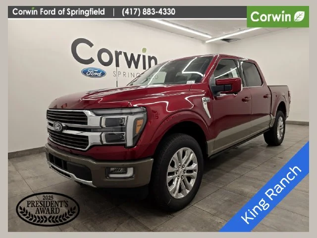 New 2026 Ruby Red Metallic Tinted Clearcoat Ford King Ranch® image 1