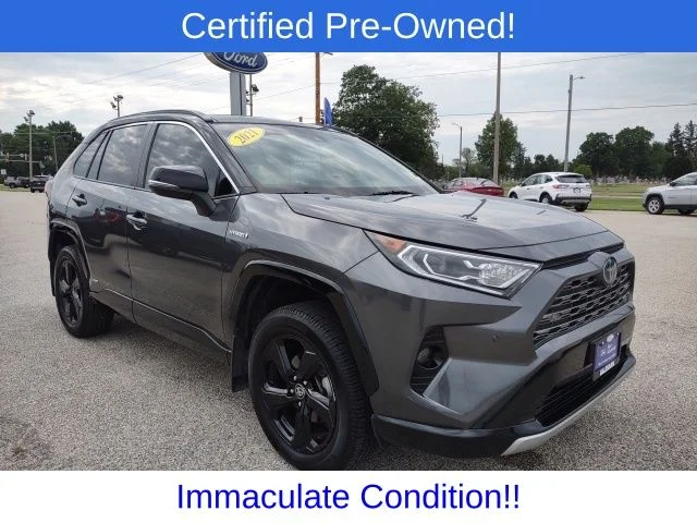 Certified Used 2021 Midnight Black Metallic Toyota XSE image 7