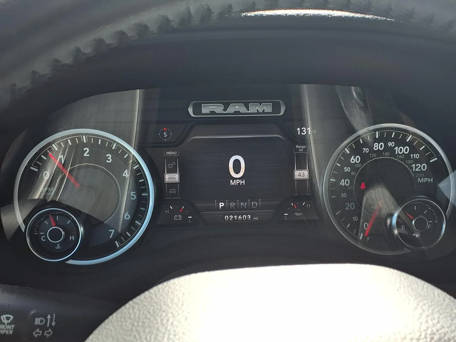 Used 2022 Diamond Black Crystal Pearlcoat Ram Big Horn image 19