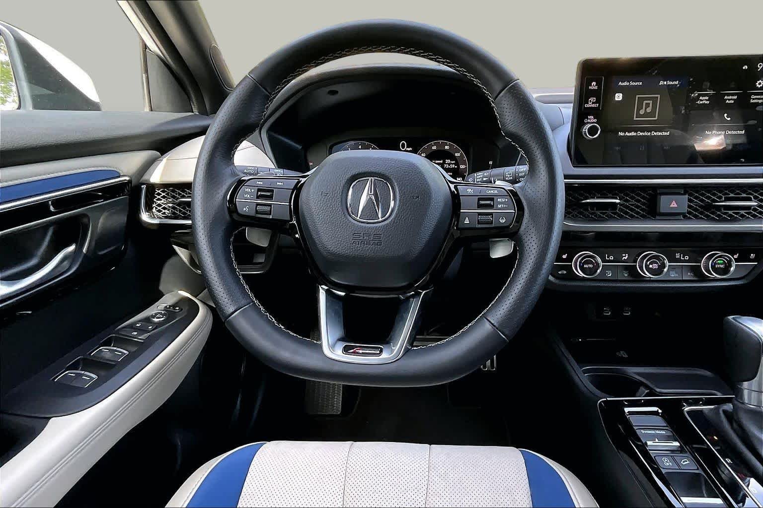 Used 2025 Platinum White Pearl Acura w/A-Spec Package image 6