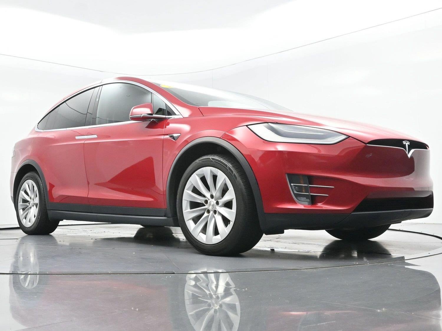 Used 2021 Red Multi-Coat Tesla Long Range Plus image 47