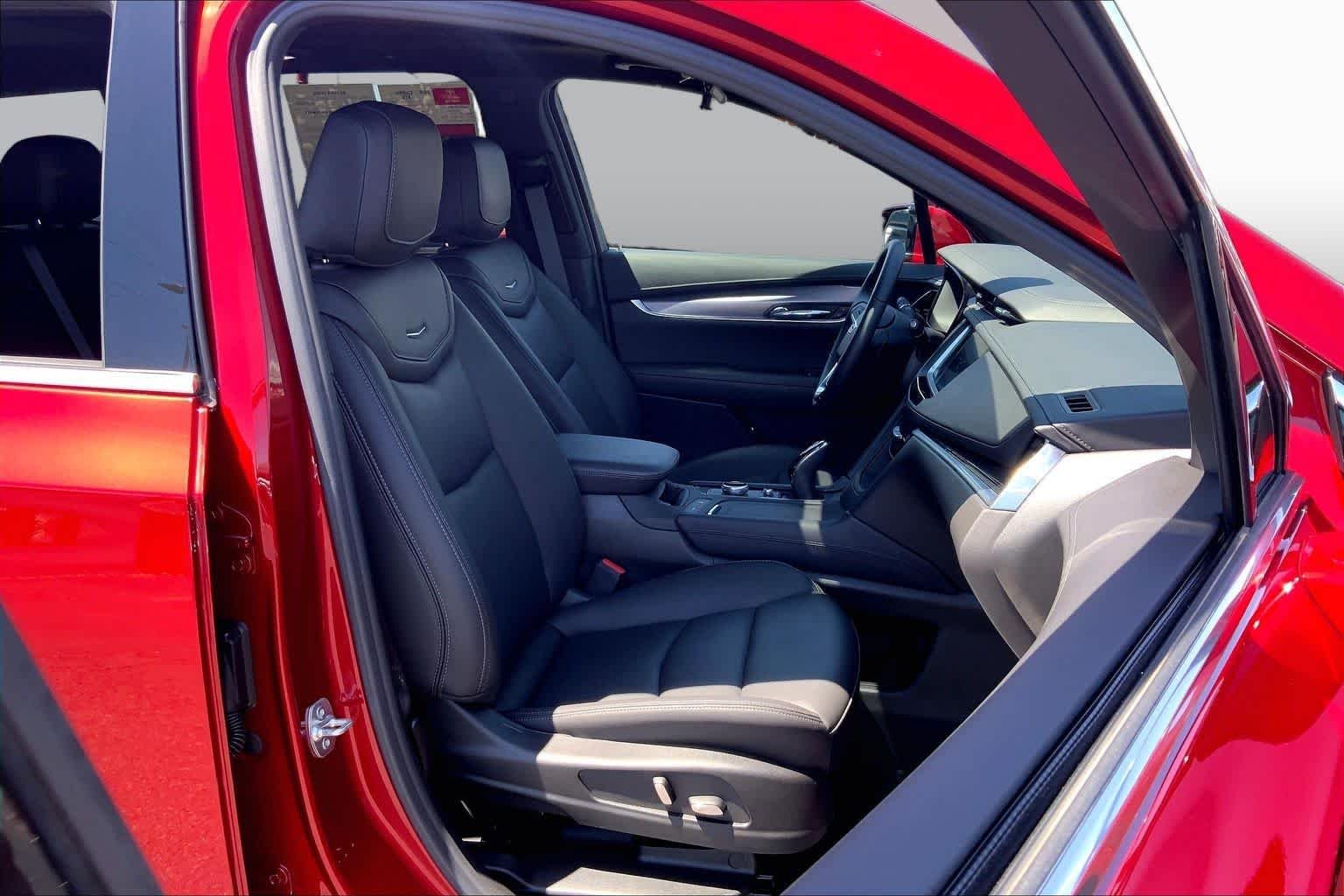 Used 2025 Radiant Red Tintcoat Cadillac FWD Luxury image 9