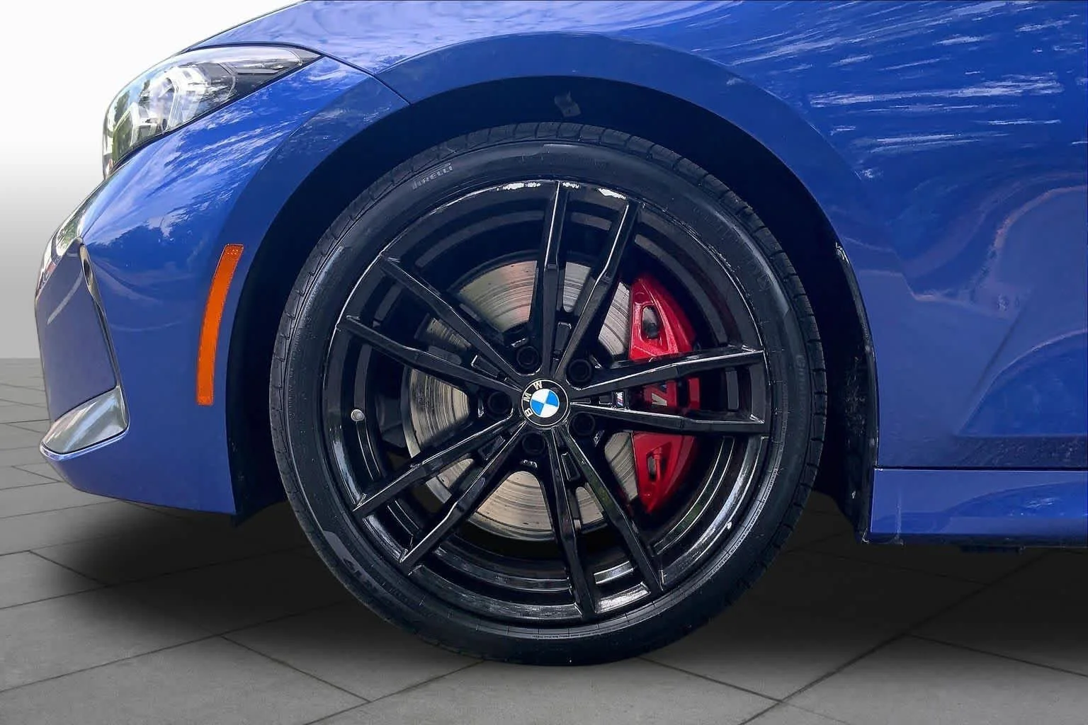 Used 2023 Portimao Blue Metallic BMW M340i xDrive image 10