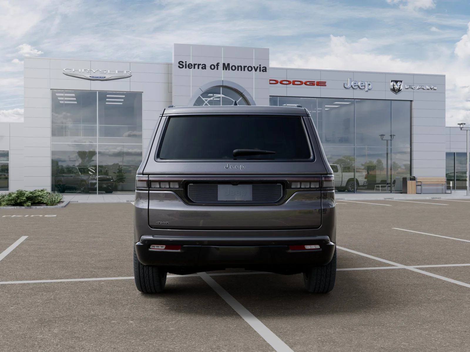 New 2026 Baltic-Gray Metallic Clear-Coat Exterior Paint Jeep Limited Altitude image 33