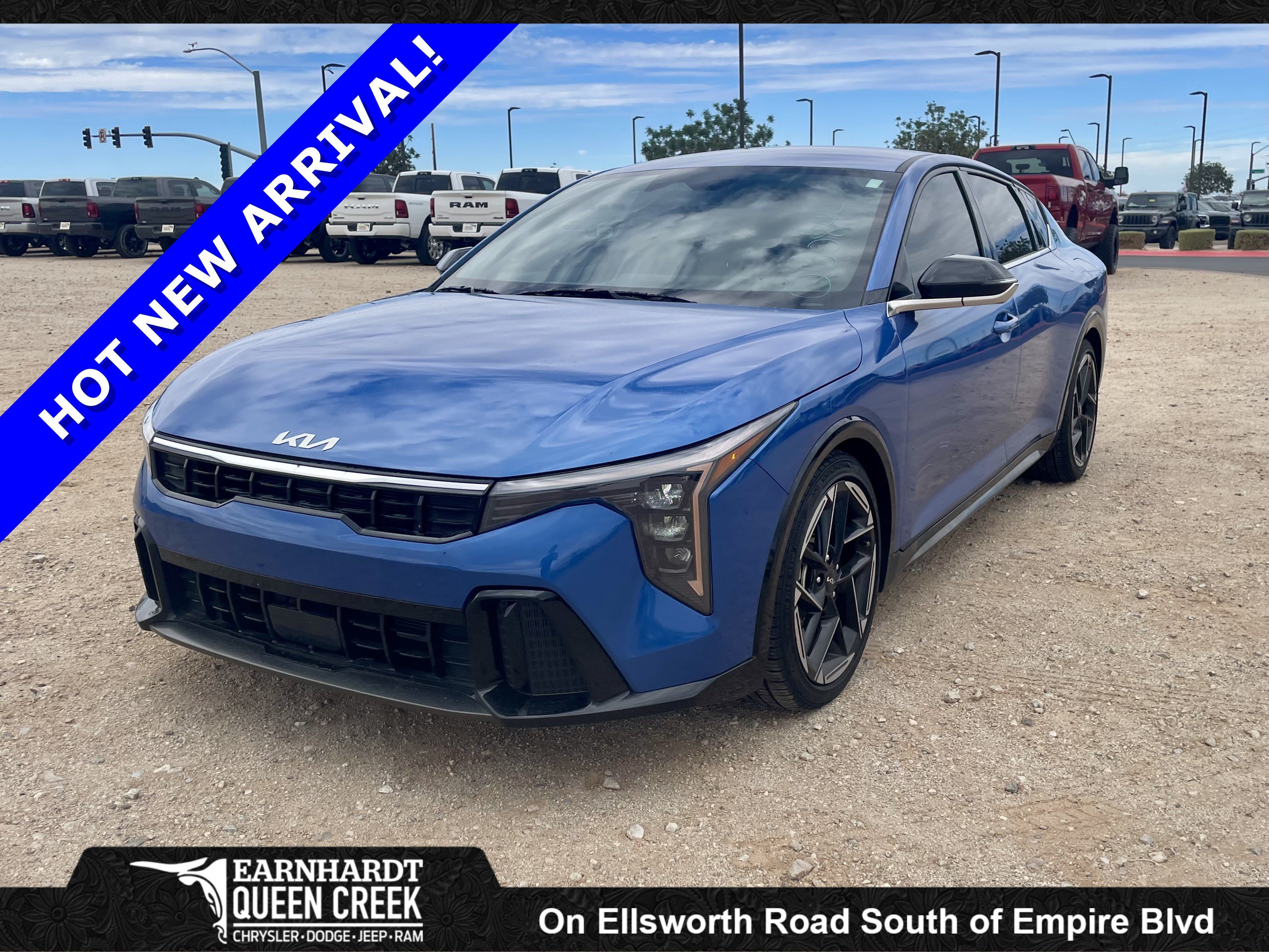 Used 2025 Wave Blue Kia GT-Line image 1