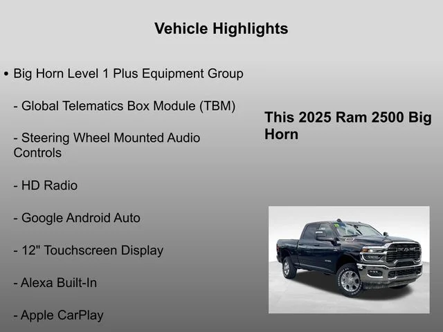 2025 RAM 2500 Big Horn - Photo 23