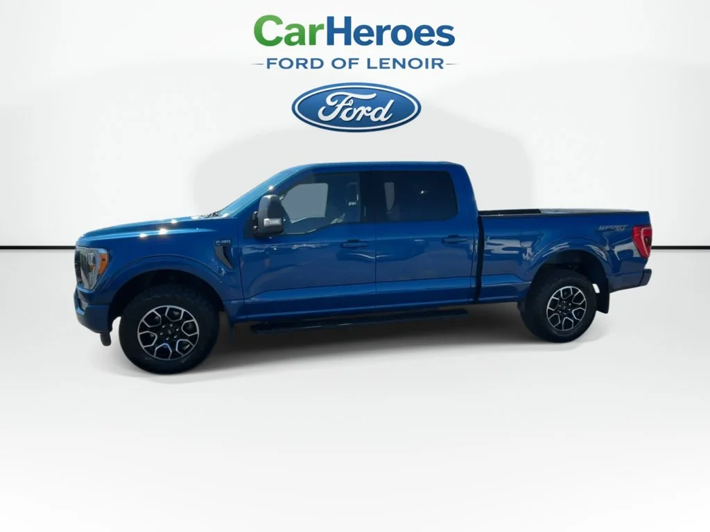 Used 2022 Atlas Blue Metallic Ford XLT image 6