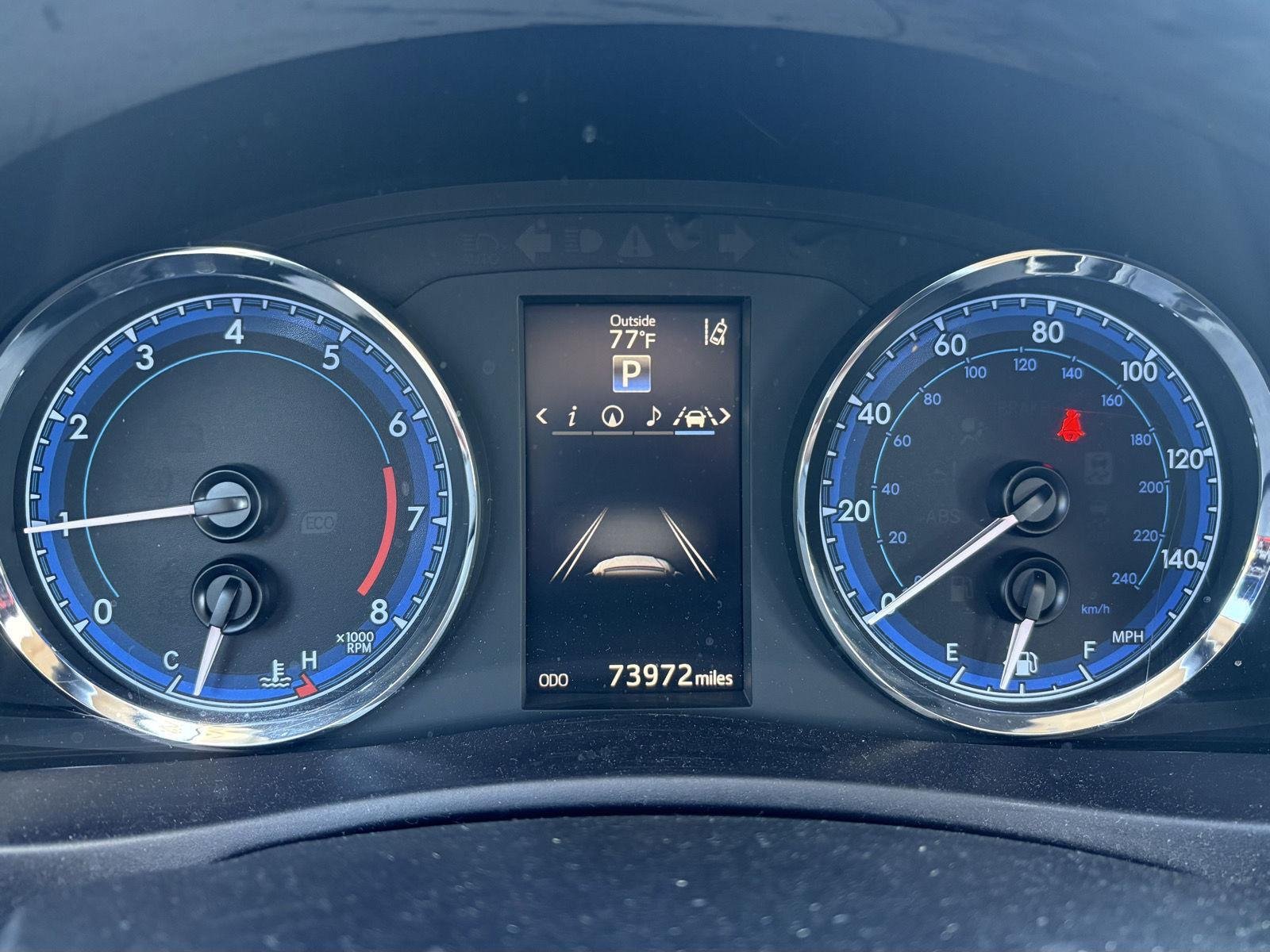 Used 2017 Slate Metallic Toyota XLE image 13