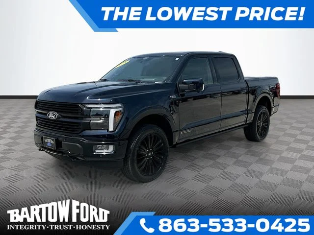 Certified Used 2025 Blue Ford Platinum image 1