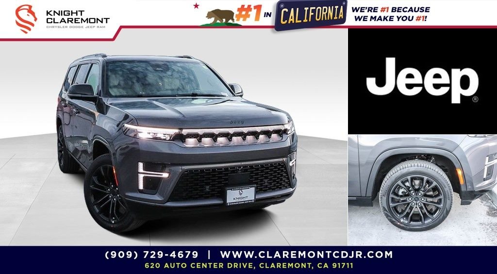 New 2026 Jeep Grand Wagoneer Summit Obsidian 4D Sport Utility in
