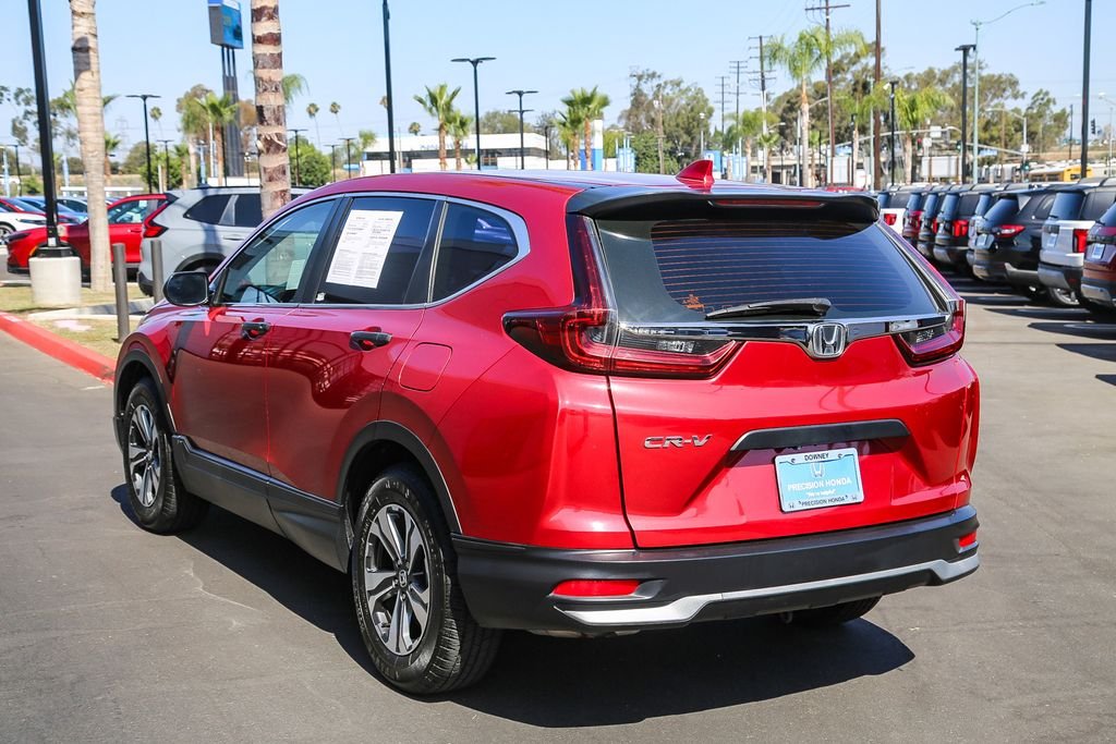 Used 2020 Radiant Red Metallic Honda LX image 4