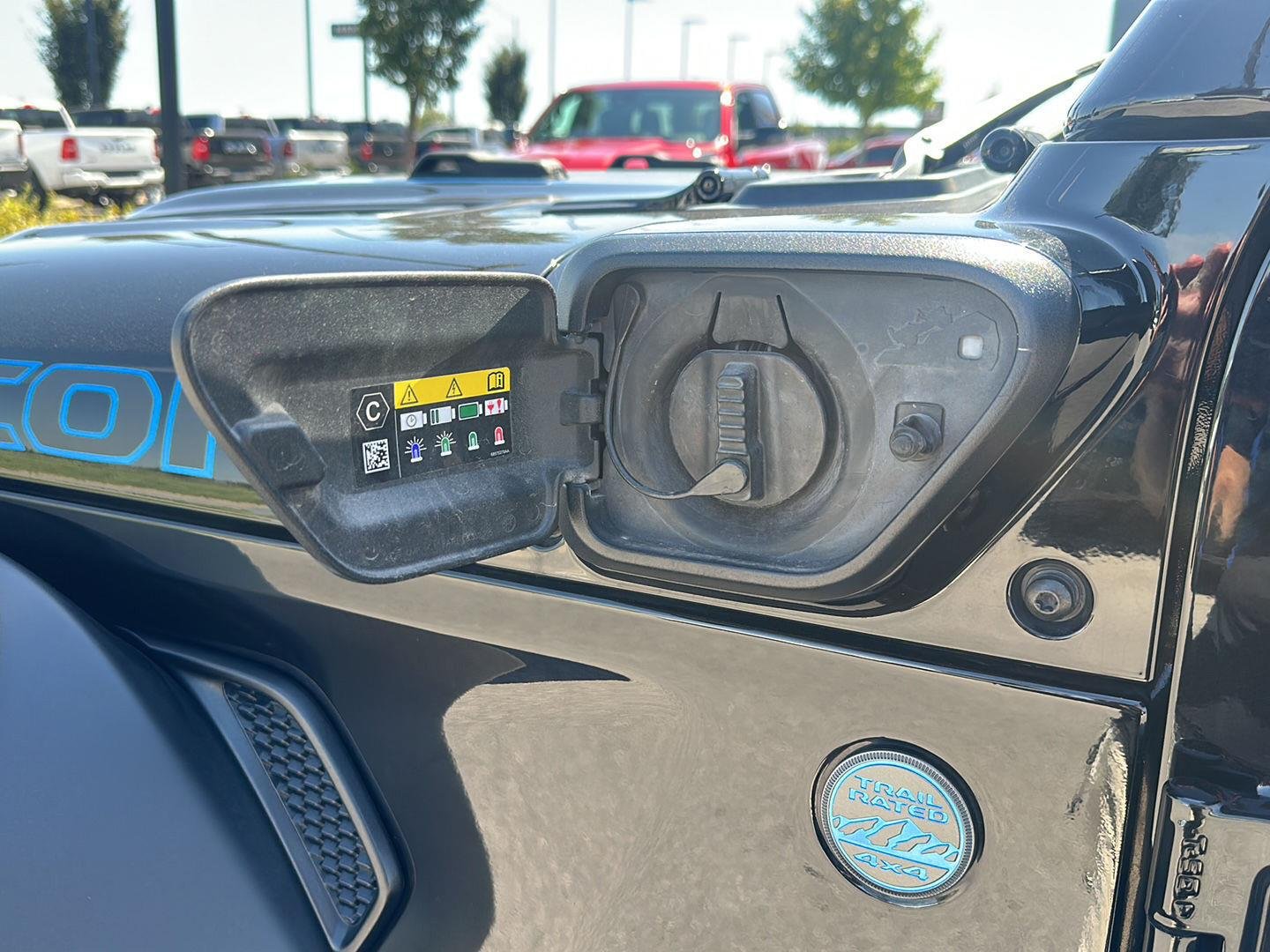 Used 2024 Black Clearcoat Jeep Rubicon image 8