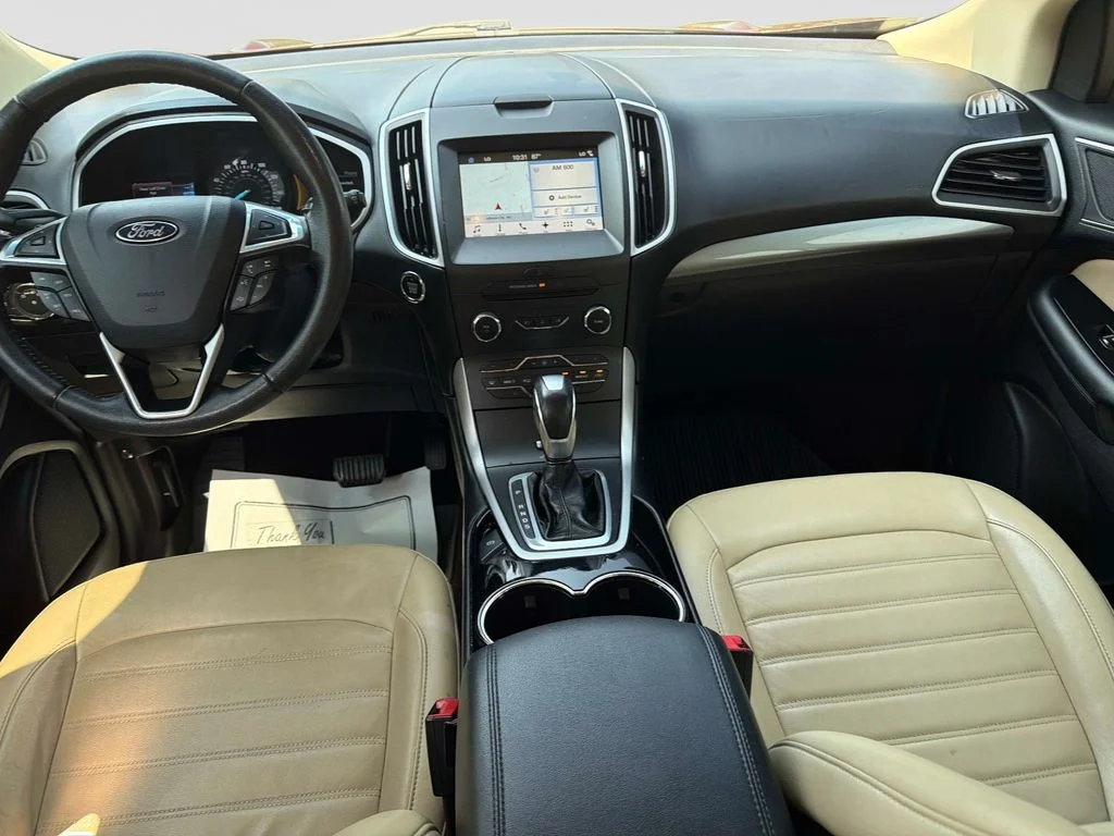 Used 2017 Red Ford SEL image 16