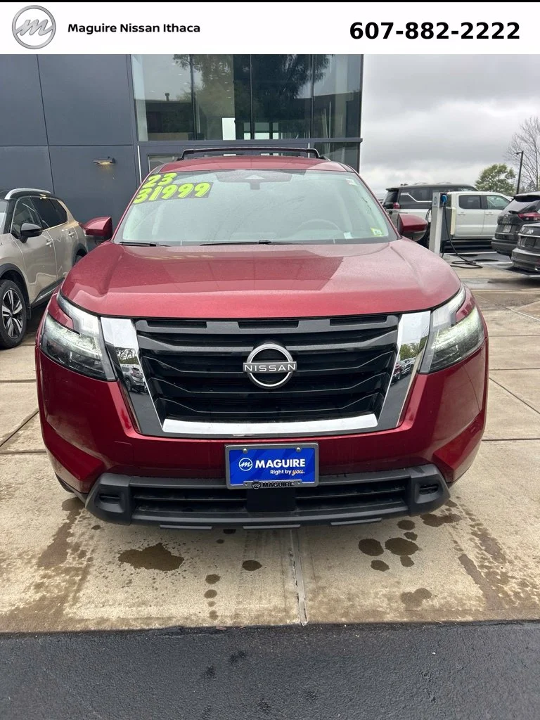 Used 2023 Red Nissan SV image 8