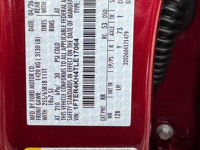 New 2026 Ruby Red Metallic Tinted Clearcoat Ford Lariat image 17