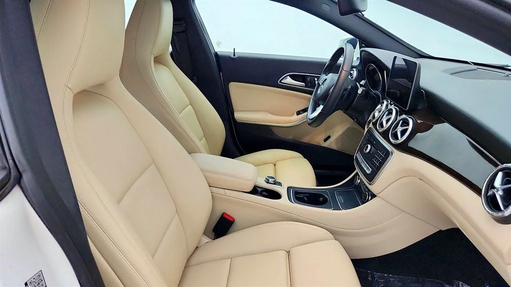 Used 2018 Polar White Mercedes-Benz CLA 250 Coupe w/ Blind Spot Assist, KEYLESS GO & 18
