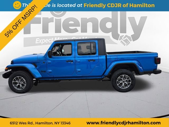 New 2026 Hydro Blue Pearl-Coat Exterior Paint Jeep Sport S image 7